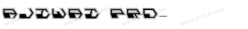 Ajiwai Pro字体转换